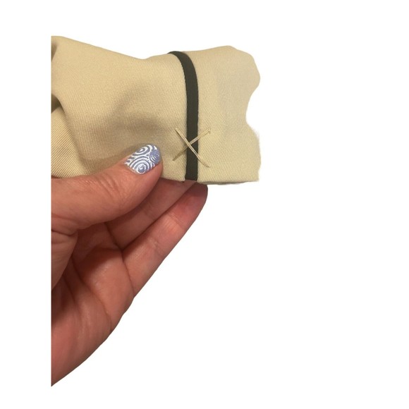 EP pro women golf skort skirt Cashew 10 NWT black stripe pockets side zip sport - Picture 5 of 10